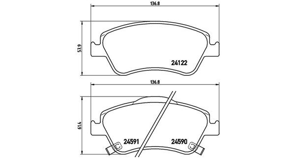 MAGNETI MARELLI Комплект тормозных колодок, дисковый тормоз 363700483079